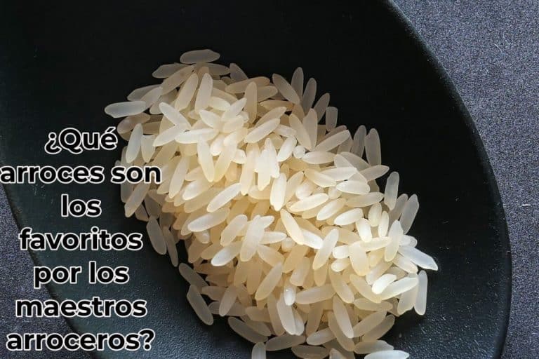 granos de arroz blanco