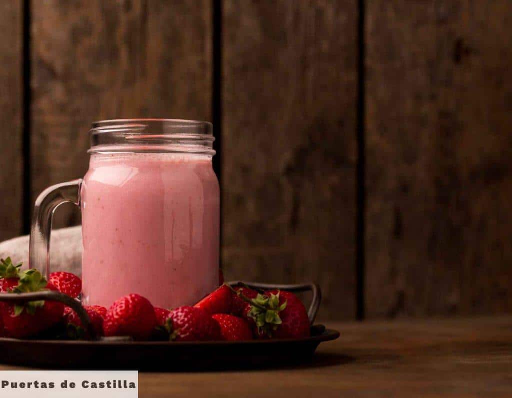 Batido de fresa