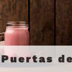 Batido de fresa