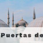 a group of domes with a sky background