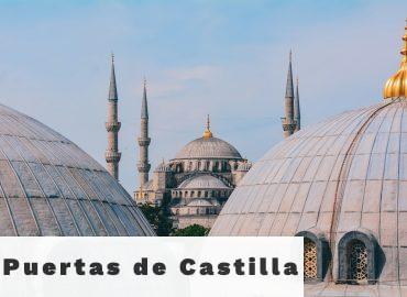 a group of domes with a sky background