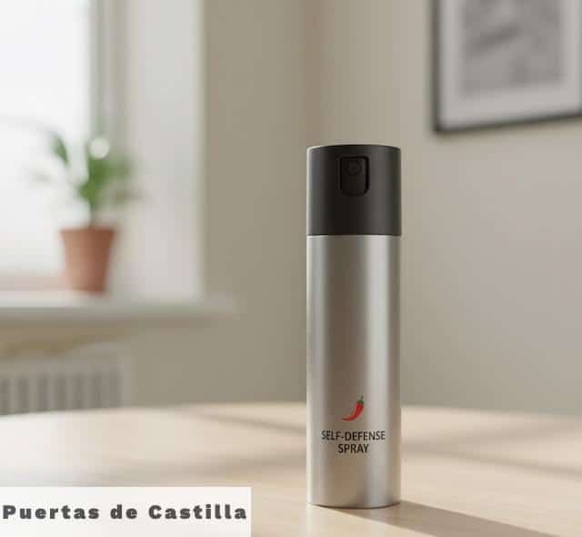Spray de pimienta homologado para defensa personal en España